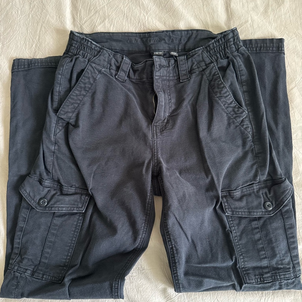 American Eagle Women's Stretch Cargo Straight Pants